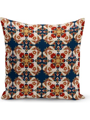 Klasik Serisi Çift Tarafı Dijital Baskılı Kırlent Kılıfı (Classic Ethnic)