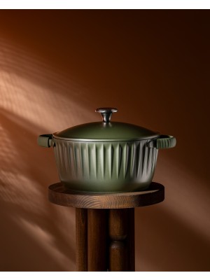 Madame Coco Freya Tencere - Yeşil - 24 cm