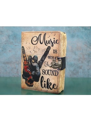 Büro Ev Ofis Hediyesi Için Deri Design Defter