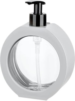 Mcreative 350 ml Dikdörtgen Banyo Mutfak Sıvı Sabunluk Bulaşık Lavabo Deterjanlık,tezgah Üstü Dikdörtgen Banyo Mutfak Sıvı Sabunluk | Banyo Mutfak Bulaşık Lavabo Deterjanlık (Beyaz)