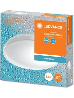 Mcreative - Ledvance 24W LED Plafonyer 6500K Beyaz Işık Tavan Lambası Banyo Armatür