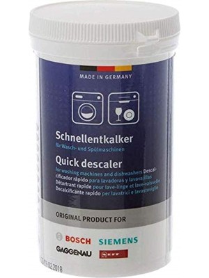 Neff & Siemens Çamaşır Makinesi ve Bulaşık Makinesi Kireç Önleyici Kireç Çözücü