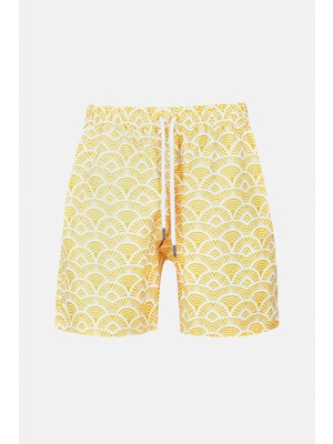 Nbb Sarı Arthus Mono Coral Erkek Deniz Şortu