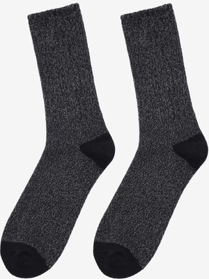 Skechers Non Terry Crew - 3'Lü Paket Erkek Çorap Erkek Black Combo Çorap S116025-007