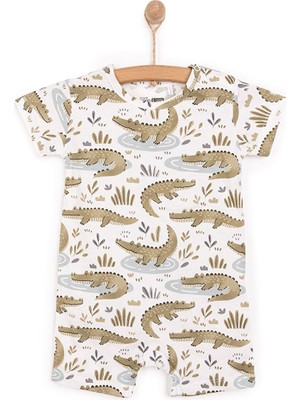 HelloBaby  Yenidoğan Erkek Kısa Tulum Erkek Bebek