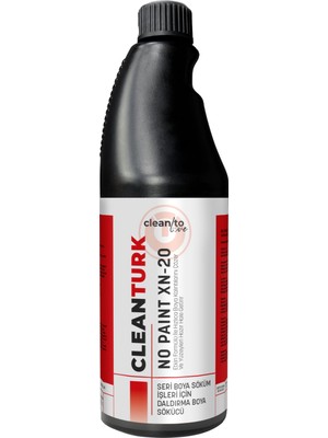 Cleanturk XN20 Elektrostatik Toz ve Metal Boya Sökücü Sıvı | Daldırma Tipi Endüstriyel Boya Temizleyici 1 kg