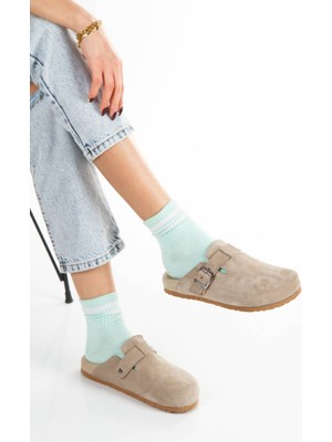 İnyola Shoes Kadın Hakiki Deri Terlik 6299