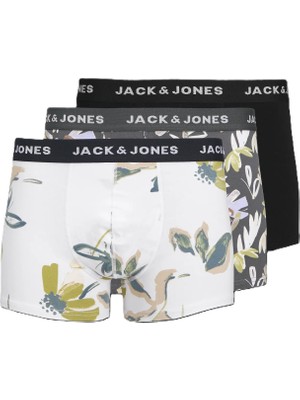 Jack & Jones Jack&jones Jacabstract Trunks 3'lü Erkek Boxer 12273114