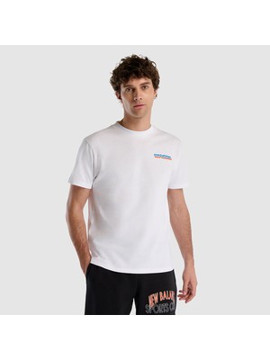 Nb New Balance MNT1533 Beyaz Erkek Tişört
