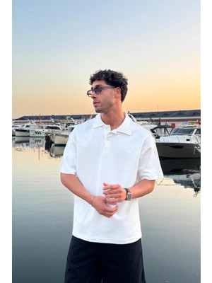 Forget The Future Nakışlı Ekru Tişört