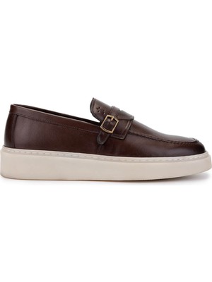Tamer Tanca Erkek Kahverengi Loafer Ayakkabı 183 40609 Erk Ayk Y25 Kahve