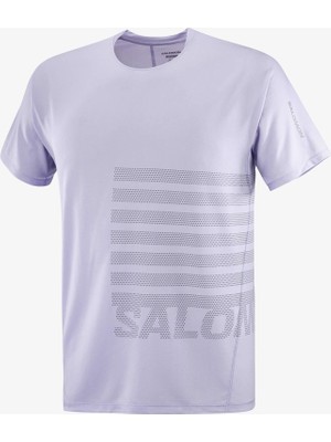 Salomon Sense Aero Erkek Koşu Tişört Cosmic Sky LC2694400