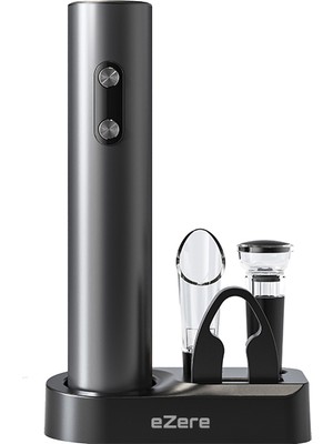 Ezere  Otomatik Şarap Açacağı Tirbuşon Seti Şarap Açma Seti