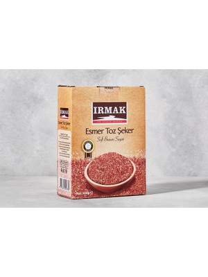 IRMAK Esmer Toz Şeker 500 gr×12Adet Doğal İçerikli Özel Üretim Tatlandırıcı