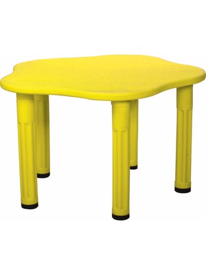 Exectus Papatya Şekilli Çocuk Masası – Anaokulu ve Kreş Için Renkli, Dayanıklı ve Eğlenceli Aktivite Masası