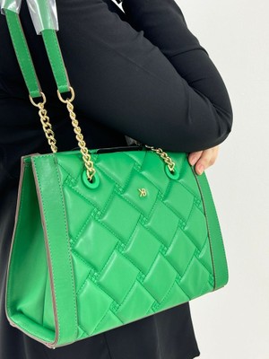 Krıste Bell 7280 Cim Yeşili Kadın Çanta