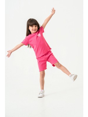So Cute Nakışlı Şortlu Takım 50355