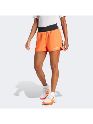 Adidas Xperior Kadın Turuncu Koşu Şortu.-