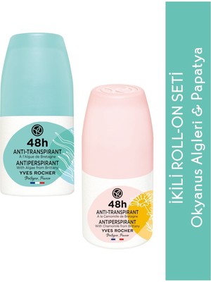 Yves Rocher İkili Antiperspirant Roll-on Deodorant Seti-9916640