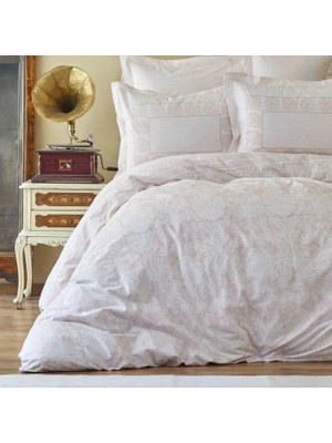 Karaca Home Quatre Pudra Çift Kişilik Nevresim Takımı
