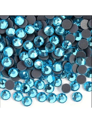 Yiğit Aksesuar Dmc Hotfix Ütü ile Yapışan Taş SS10(25MM) Turkuaz - 15GR (1200AD)
