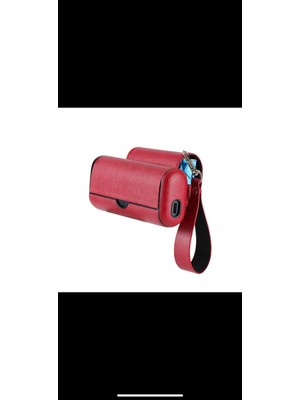 Iqos Illuma Prime Çantalı Kılıf Red (Terrea ile Çalışan Cihaza Uygundur)
