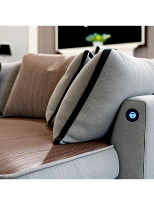 Hightek Hightek USB + C Type Şarj Ünitesi 12V24V Uyumlu Araç Içi ve Ev & Ofis Kullanımına Uygun Mavi LED Işıklı Şarj Soketi