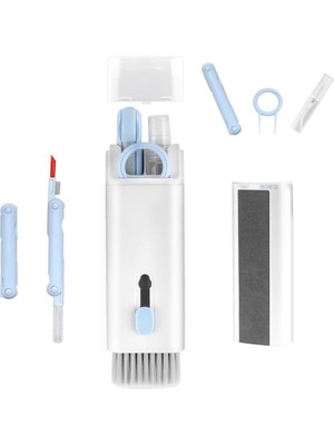 7'si 1 Arada Elektronik Temizleme Kiti, Klavye Temizleyici, Dizüstü Bilgisayar Temizleme Kiti Monitör, Cep Telefonu, Bluetooth, Kulaklık, Lego, Airpods, Dizüstü Bilgisayar Kamera Lensi Için