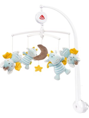 Mcreative Müzikli Dönence - Sevimli Hayvanlı Bebek Müzikli Oyuncak - Bebek Dönencesi Müzik Kutusu Melodisi "mozarts Wiegenlied" - 0-5 Aylık Bebekler Için