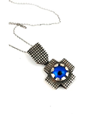 Ose Shop 925 ayar gümüş nazar boncuklu kolye