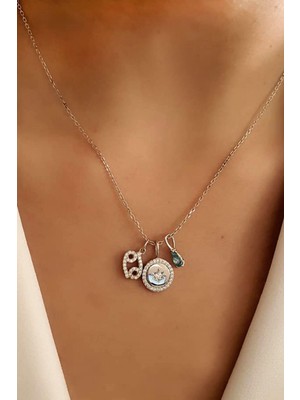 Ose Shop Swarovski taşlı gümüş kolye