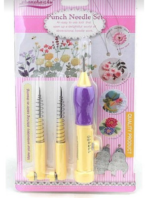 Yiğit Aksesuar Punch (Panç) Iğnesi Seti Takı Malzemeleri