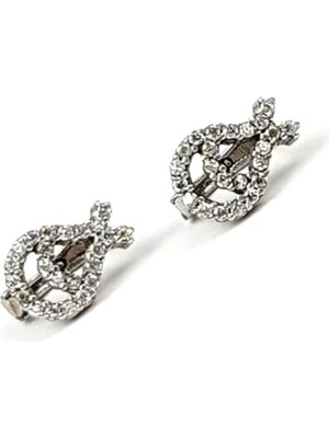 Ose Shop Lale figürlü gümüş minimal küpe