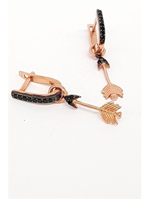 Ose Shop Eros Oku Minimal Gümüş Aşk Küpesi