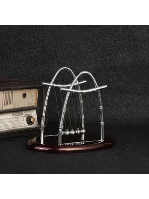 Newton Balans Topu Oval Orta Boy Dekoratif Masaüstü Atma Dekoratif Ev-Ofis Hediyelik Eşya