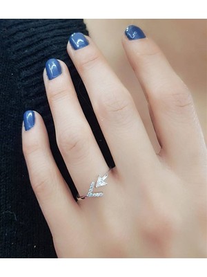 Ose Shop İtalyan Tasarımı 925 Ayar Gümüş Ayarlanabilir Yüzük