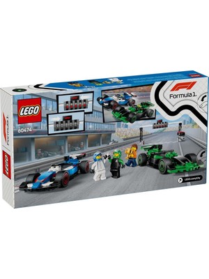 LEGO 60474 Lego® City Vcarb ve Sauber Yarış Arabalı F1® Gridi