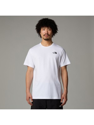 The North Face M Vertıcal Ss Tee Erkek Beyaz Tshirt NF0A89FPFN41