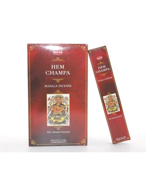 Hem Champa Masala Aromalı Çubuk Tütsü