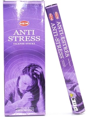Hem Anti Stress Aromalı Çubuk Tütsü