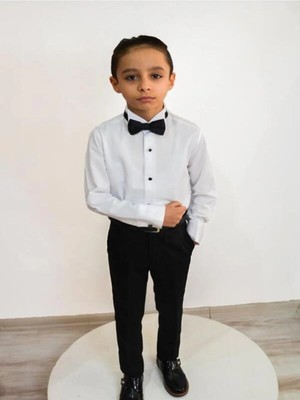 Erkek Çocuk Ata Yaka Gömlek