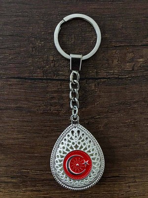 Tesbihkenti Telkari Model Ayyıldız Tasarım Anahtarlık