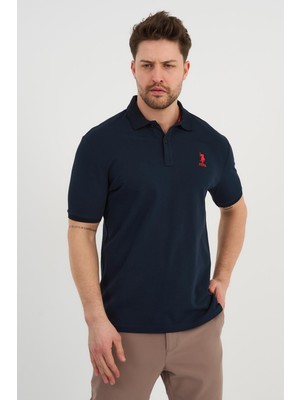 U.S POLO Polo Yaka Düğme Detaylı T-shirt