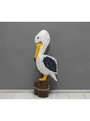 Ahşap Pelikan 50 cm