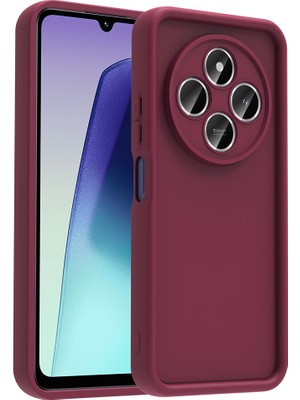 Tekno Grup  Redmi 14C Kılıf Kamera Korumalı Ananas Kapak - Mürdüm