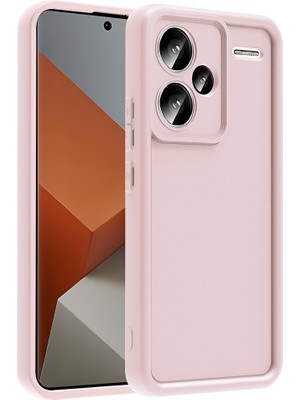Tekno Grup  Redmi Note 13 Pro Plus Kılıf Kamera Korumalı Ananas Kapak - Pembe