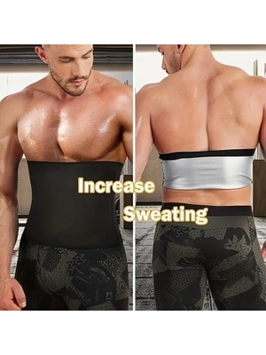 Unisex Termal Bel Korsesi , Isı Koruyucu Maksimum Terleme Spor & Günlük Kullanım Kemeri