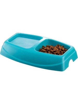 Mikopet Ikili Küçük Mama Kabı