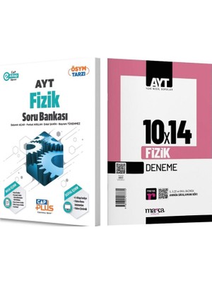 Çap Yayınları Ayt Fizik Soru Bankası ve Marka Deneme Seti 2 Kitap