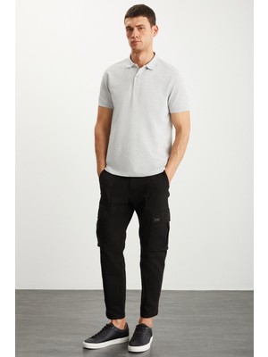 Grimelange Tarnex Erkek %100 Pamuk Kısa Kollu Regular Fit Grimelanj Polo Yaka T-shirt